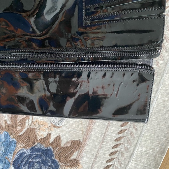 NIB Kemal Tanca Black Patent Leather Knee-High Boots - Size 9.5 - Picture 15 of 16